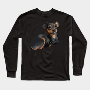 dog vector Long Sleeve T-Shirt